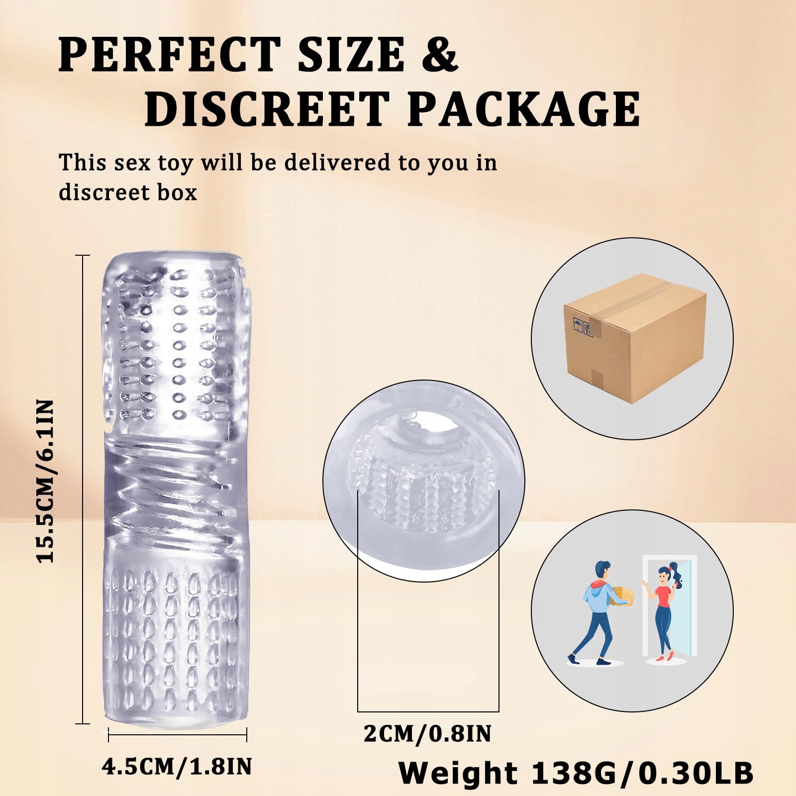 3D Realistic Pocket Vagina Toy for Men — miniatura 2