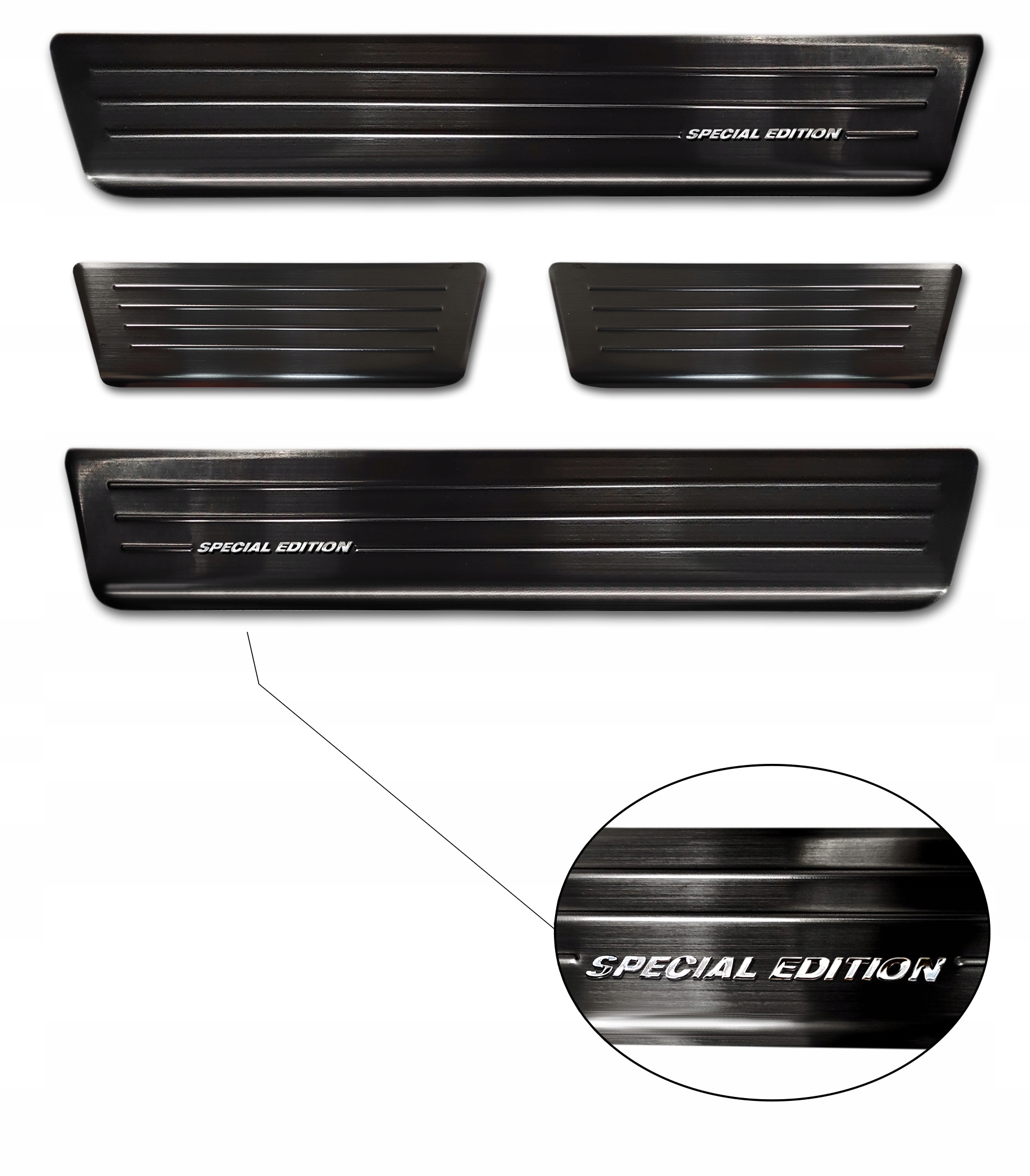 SMART FORFOUR II защитные накладки на пороги