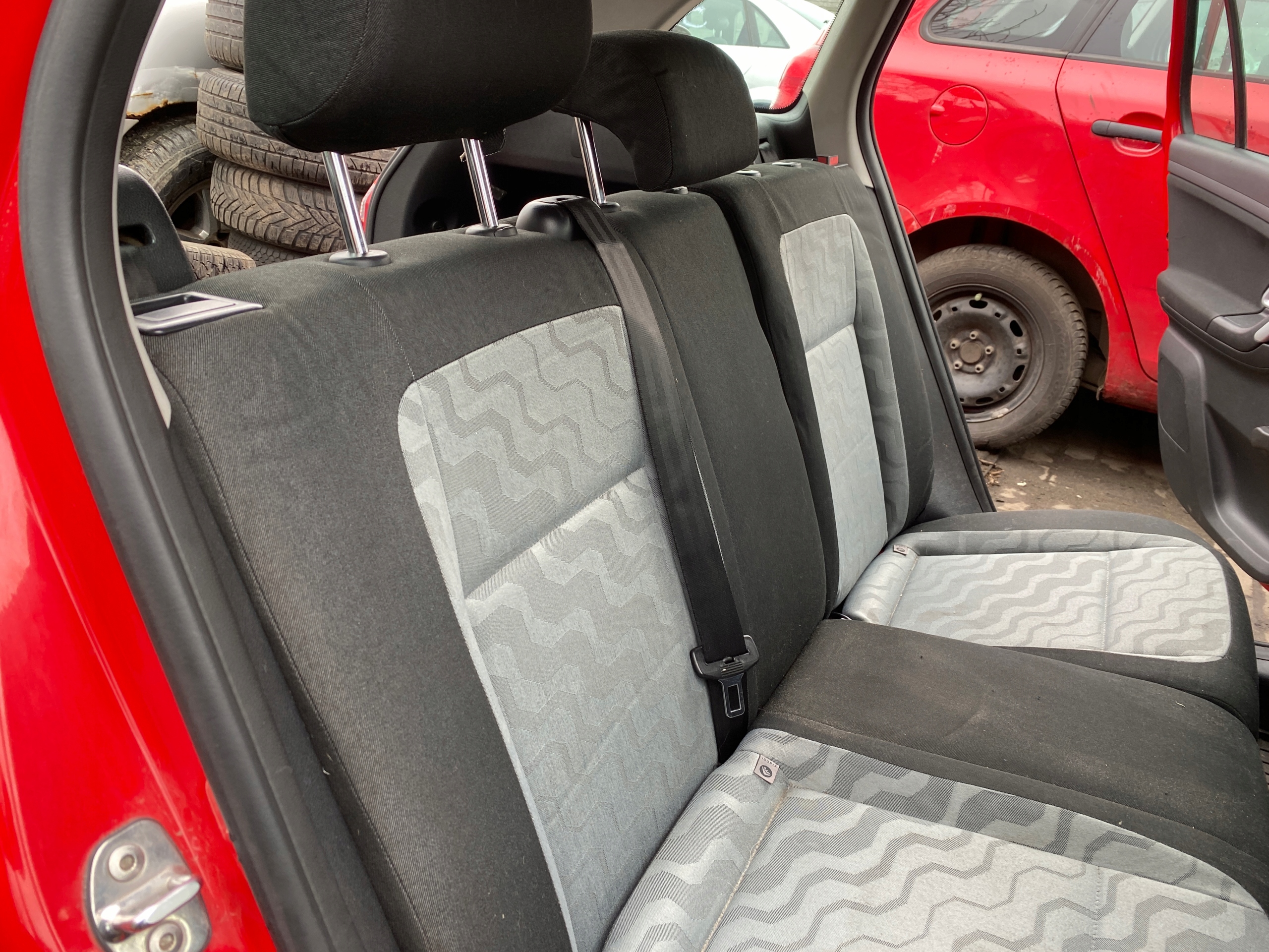 Skoda Fabia 2 II 07-14 Sitz hinten heck