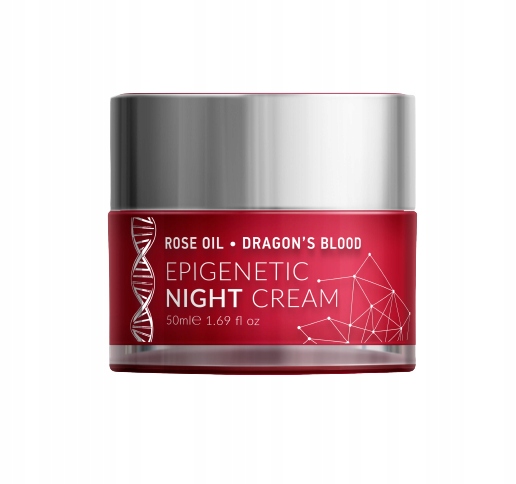 Pleťový krém dračí krev a růžový olej na noc 50 ml. Proti vráskám