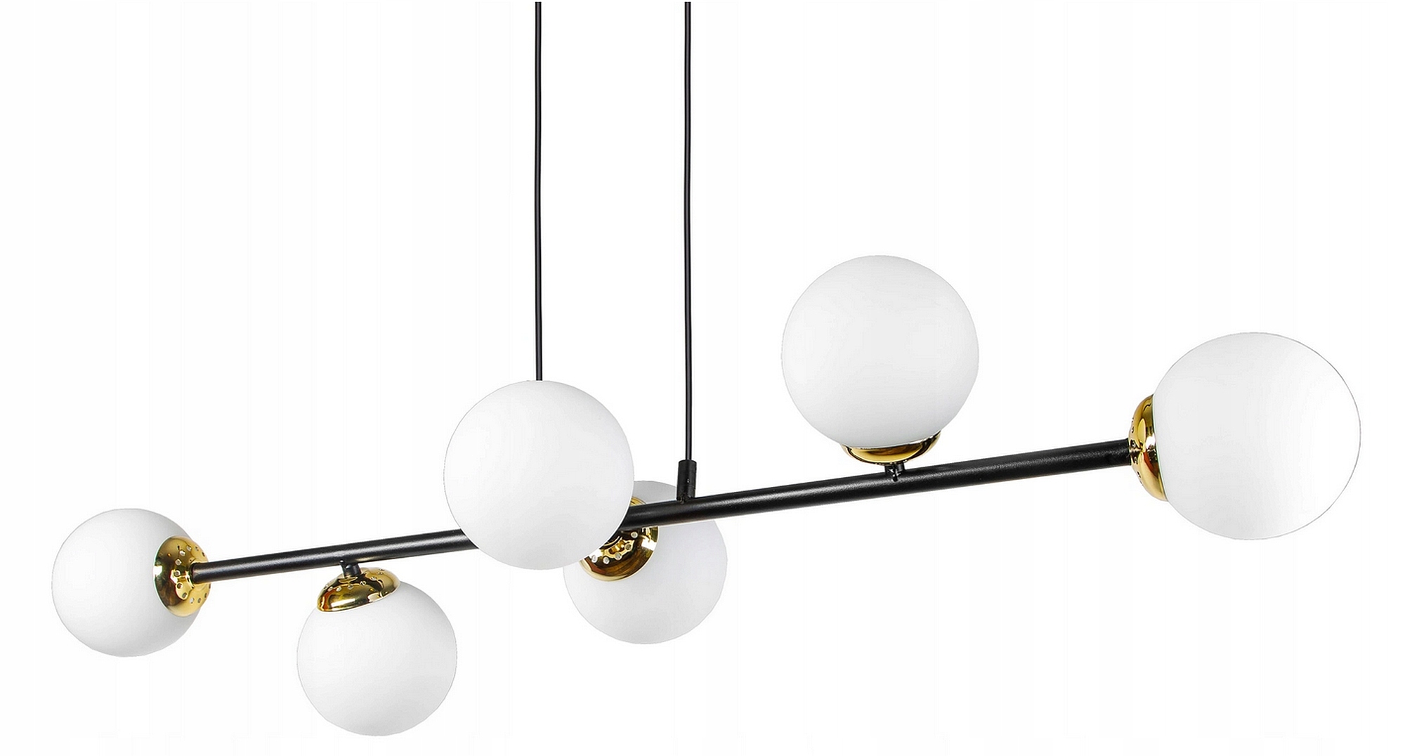 LAMPA WISZĄCA ŻYRANDOL LORD6 ORBITA BALL GLASS F12