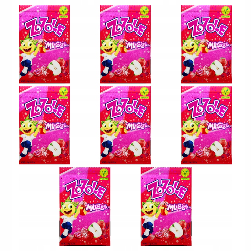 Zozole Apple&Cherry&Strawberry 1 kg X8