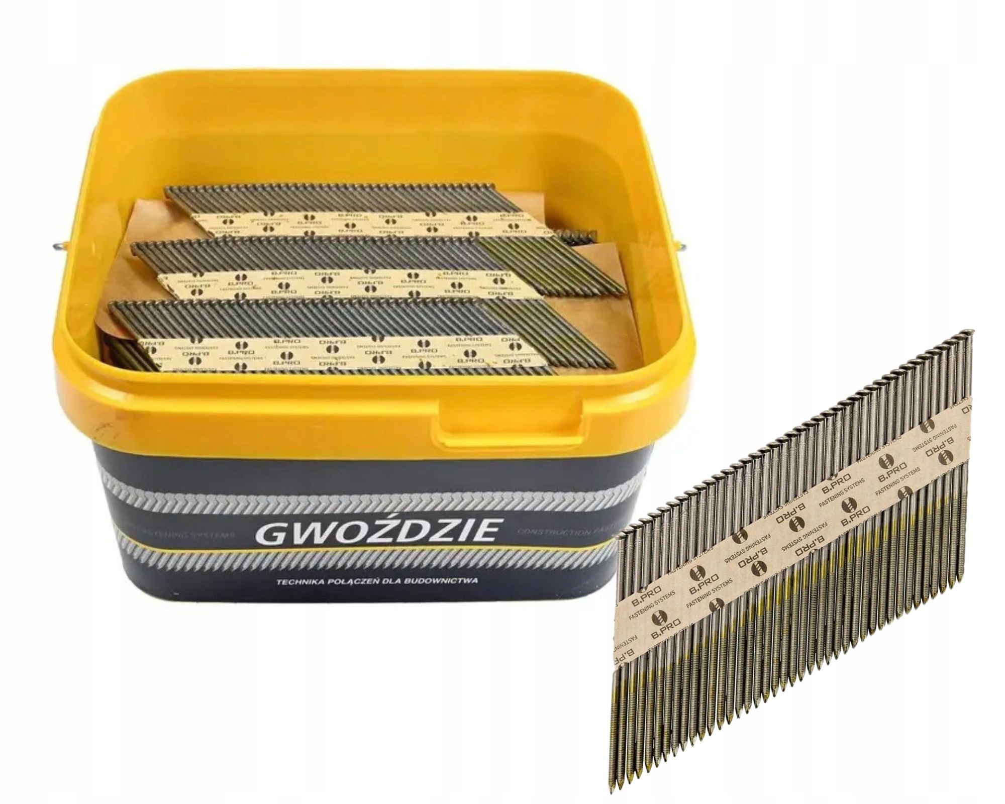 

Gwoździe do gwoździarki czarne 2.9x55mm 3000szt