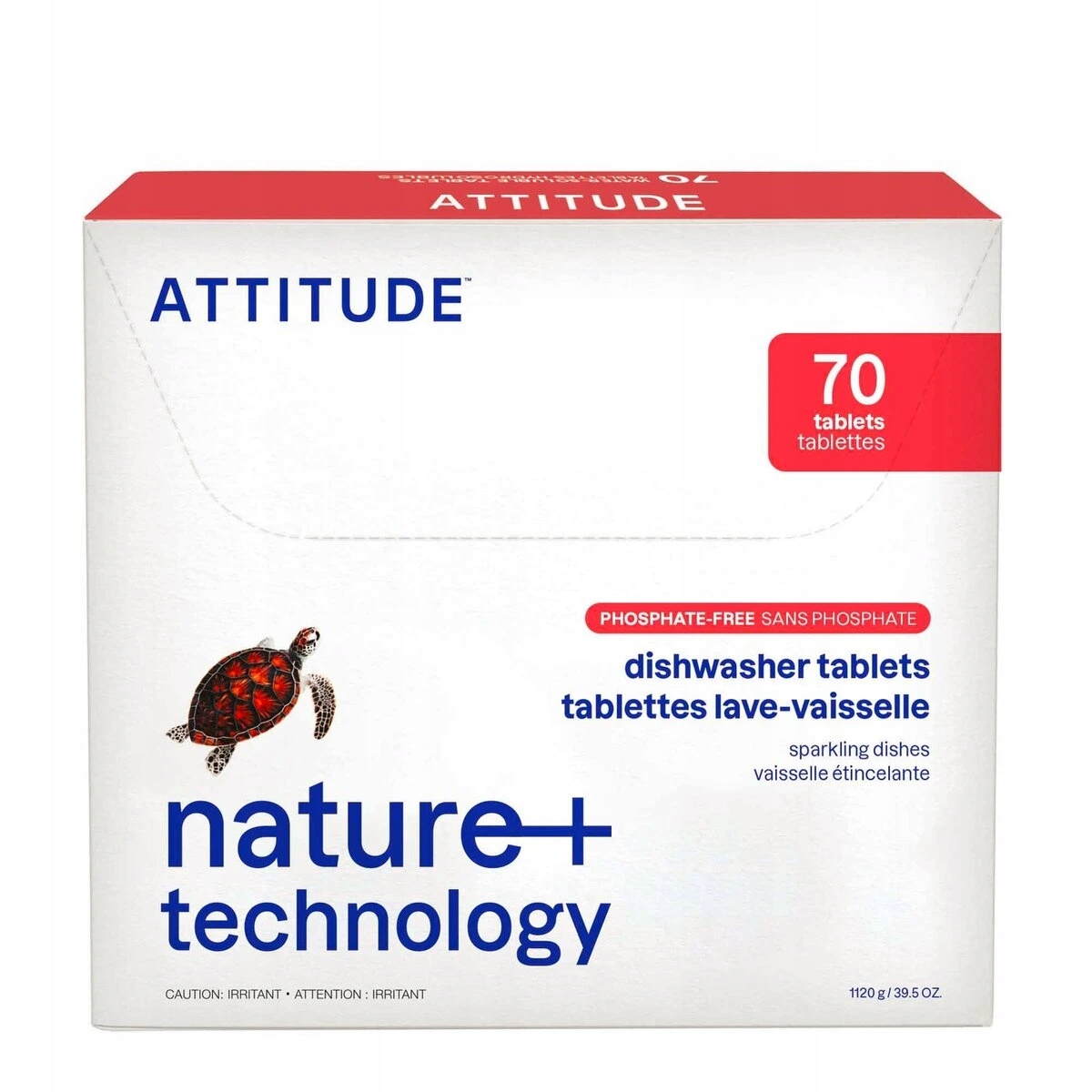 Tablety do myčky Attitude bez fosfátů ekonomické balení (70 dávek)
