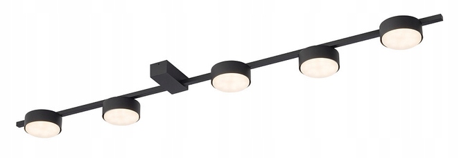 Stropní Svítidlo stropní svítidlo Pills černá lustrová stropní lampa do loftového obývacího pokoje