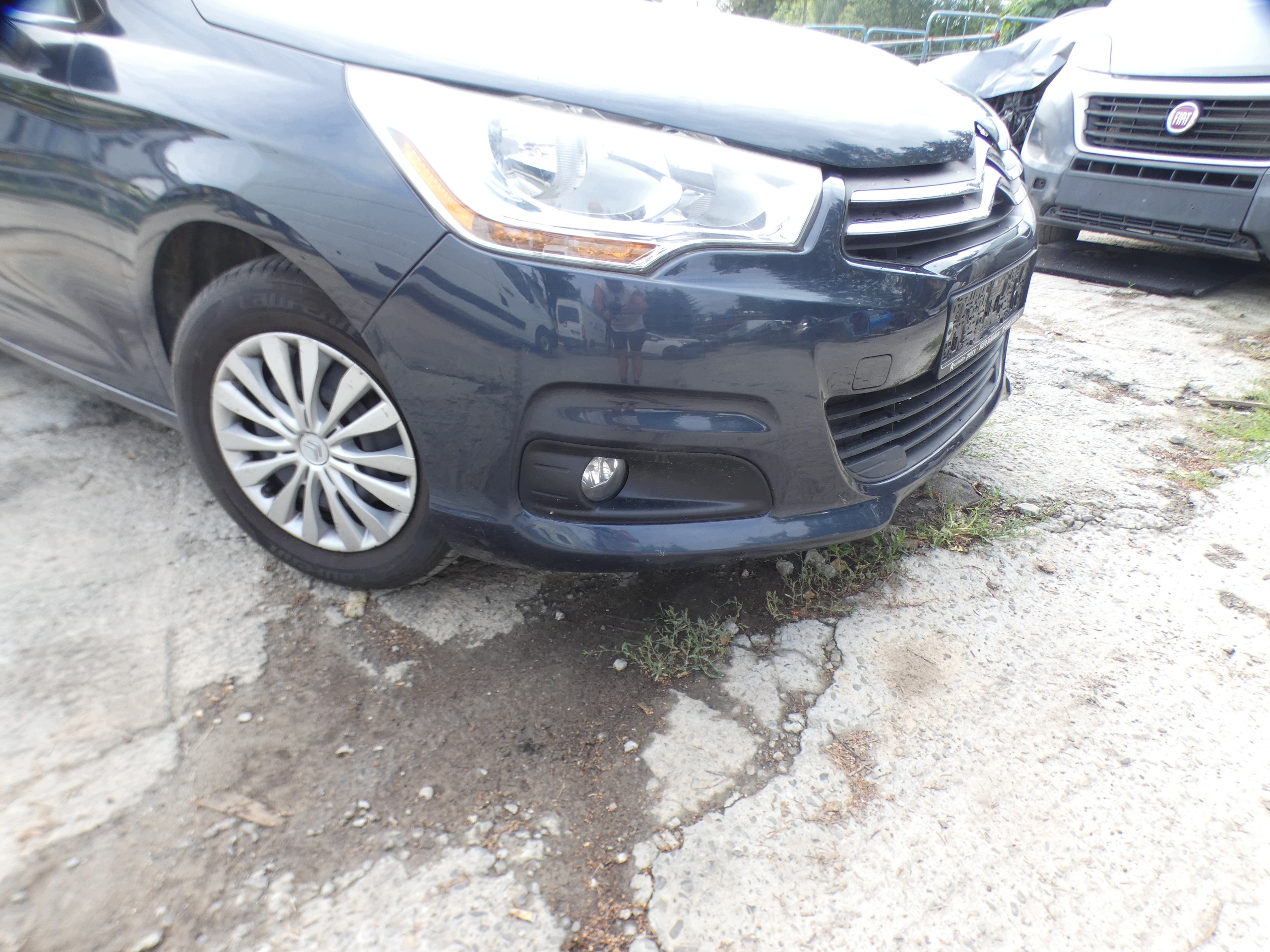 bonnet bumper lights complete front CITROEN C4 II B7 KGN