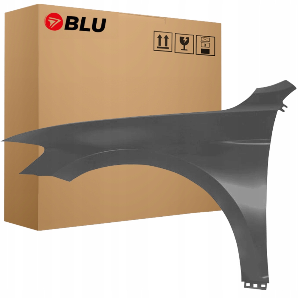 Blu Blatník Vw Passat B8 LR7H levý šedý 14-23 přední