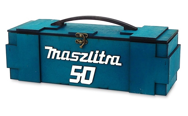 

Maszlitra Skrzynka na Flaszkę Urodziny 50