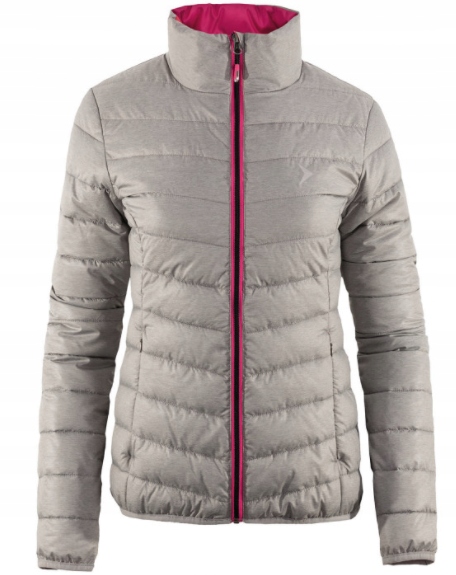 Dámská péřová bunda Outhorn KUD602 šedá Xs