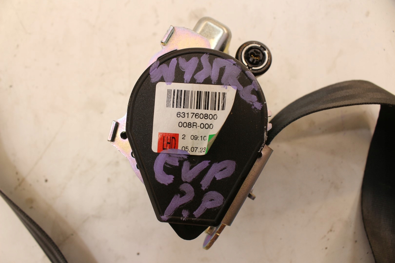 ремень безопасности vw UP РЕСТАЙЛИНГ 23r. 5D