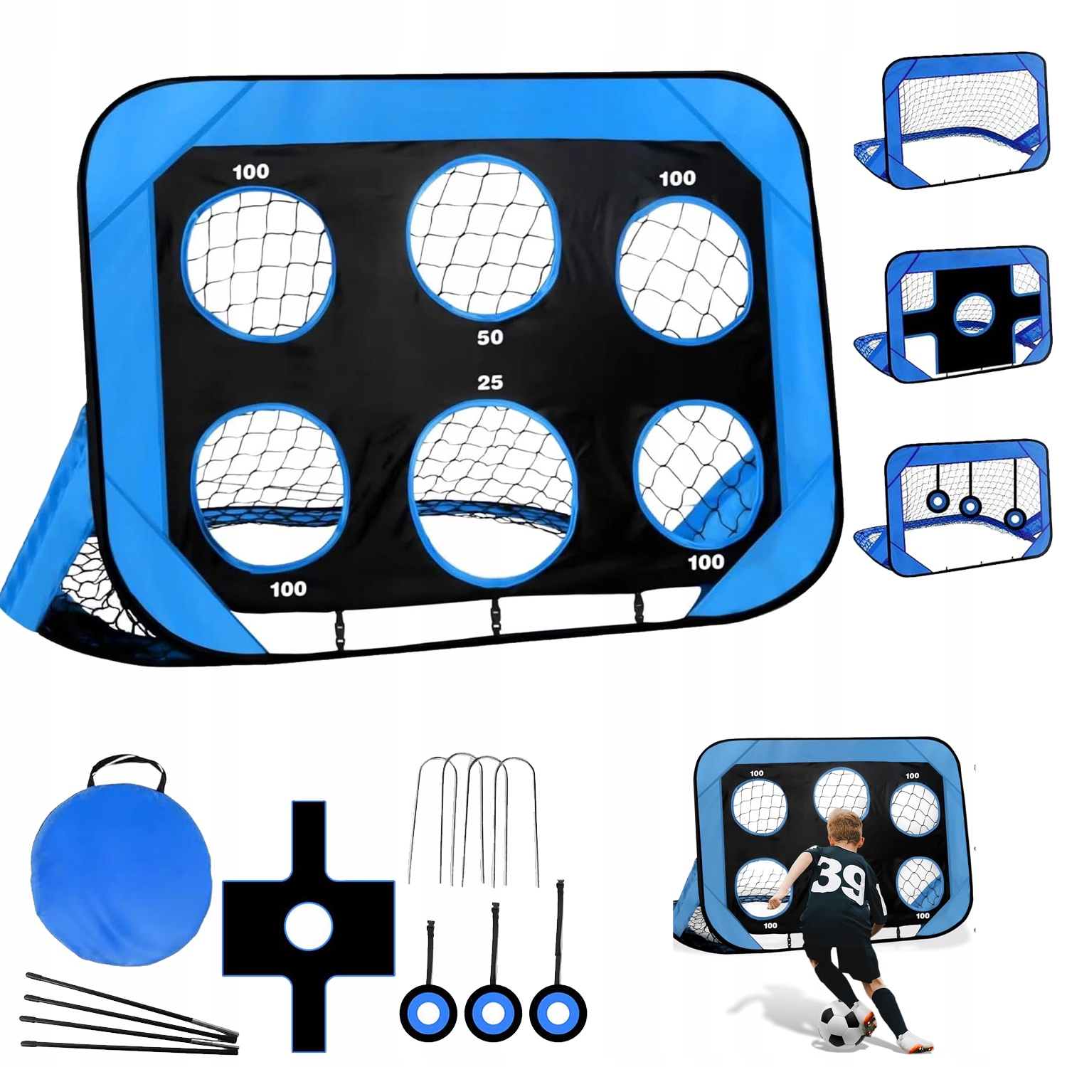 Fotbalová Branka Síťka Pro Dítě 4 Režimy Humanoidní Brankář