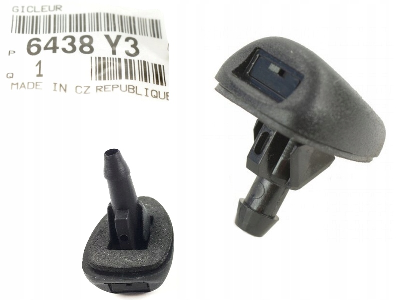 DYSZA SPRYSKIWACZ SZYBY PEUGEOT 207 3008 ORYGINAŁ