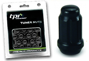 FORGED NUTS TPI JDM RACING BLACK 12X1, 5