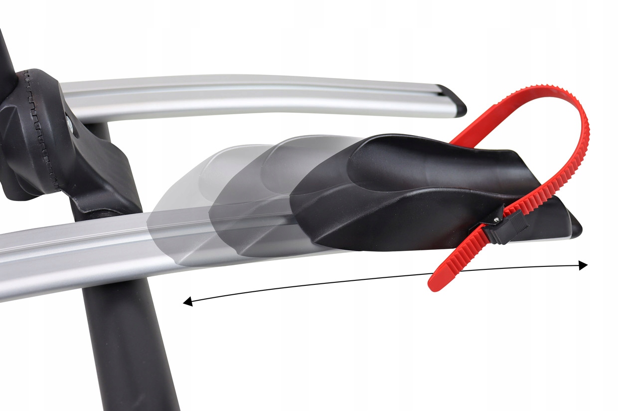 BAGAZNIK ROWEROWY NA HAK PLATFORMA 2 ROWERY 13 PIN Number of bicycles 2