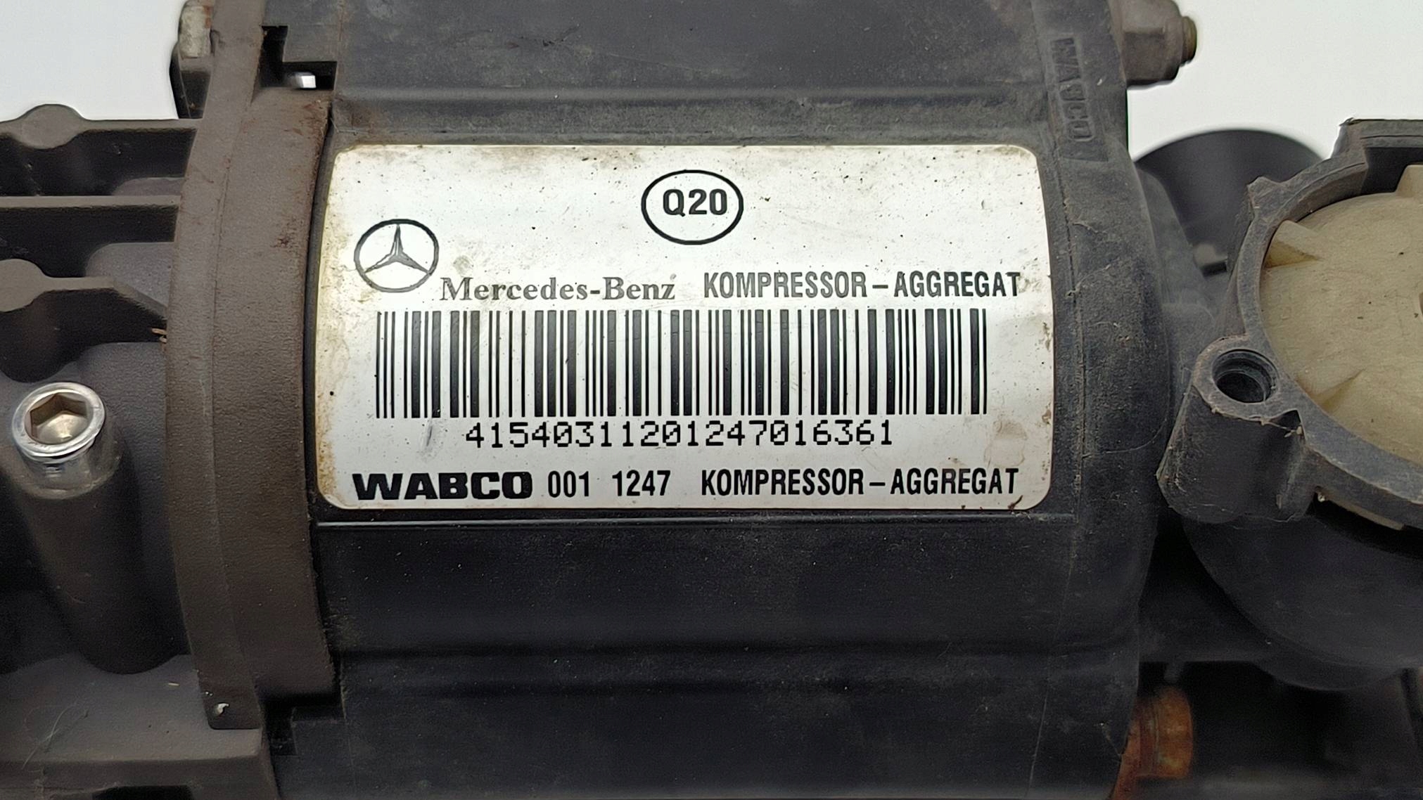 compressor; springing 4430201901 MERCEDES S- KLASA W220 LIFT