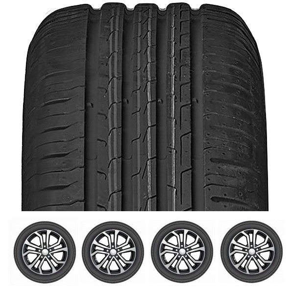 4X літні шини 235 / 55R19 Continental EcoContact 6