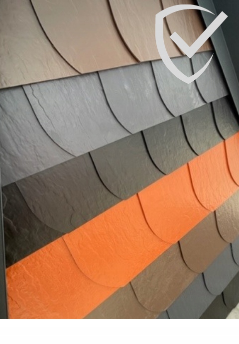 Struktonit Płytka Łupek 30x30 Lewy i Prawy GRAFIT Grubość 4 mm