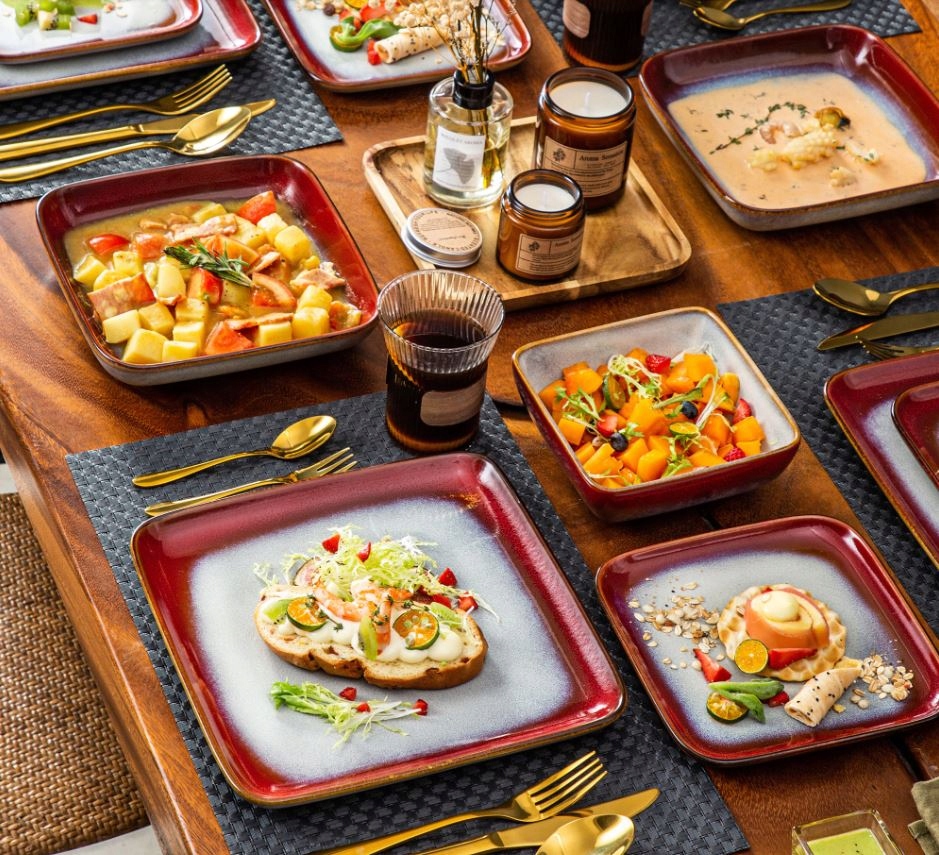 VANCASSO STERN zastawa obiadowa dla 8 osób/32szt Linia STERN