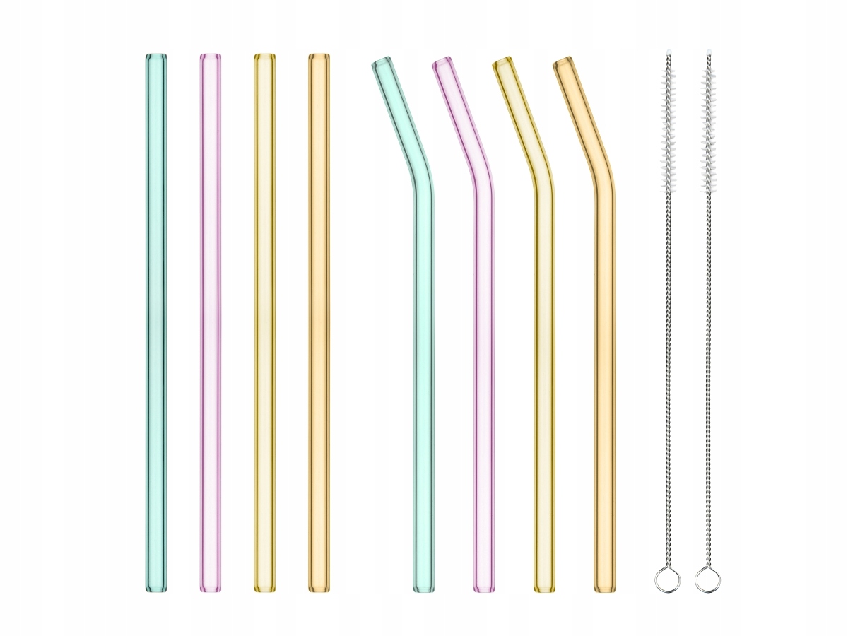 4x KIELISZEK KOKTAJLOWY 420 ml + 8x RURKI SZKLANE Przeznaczenie kieliszki koktajlowe