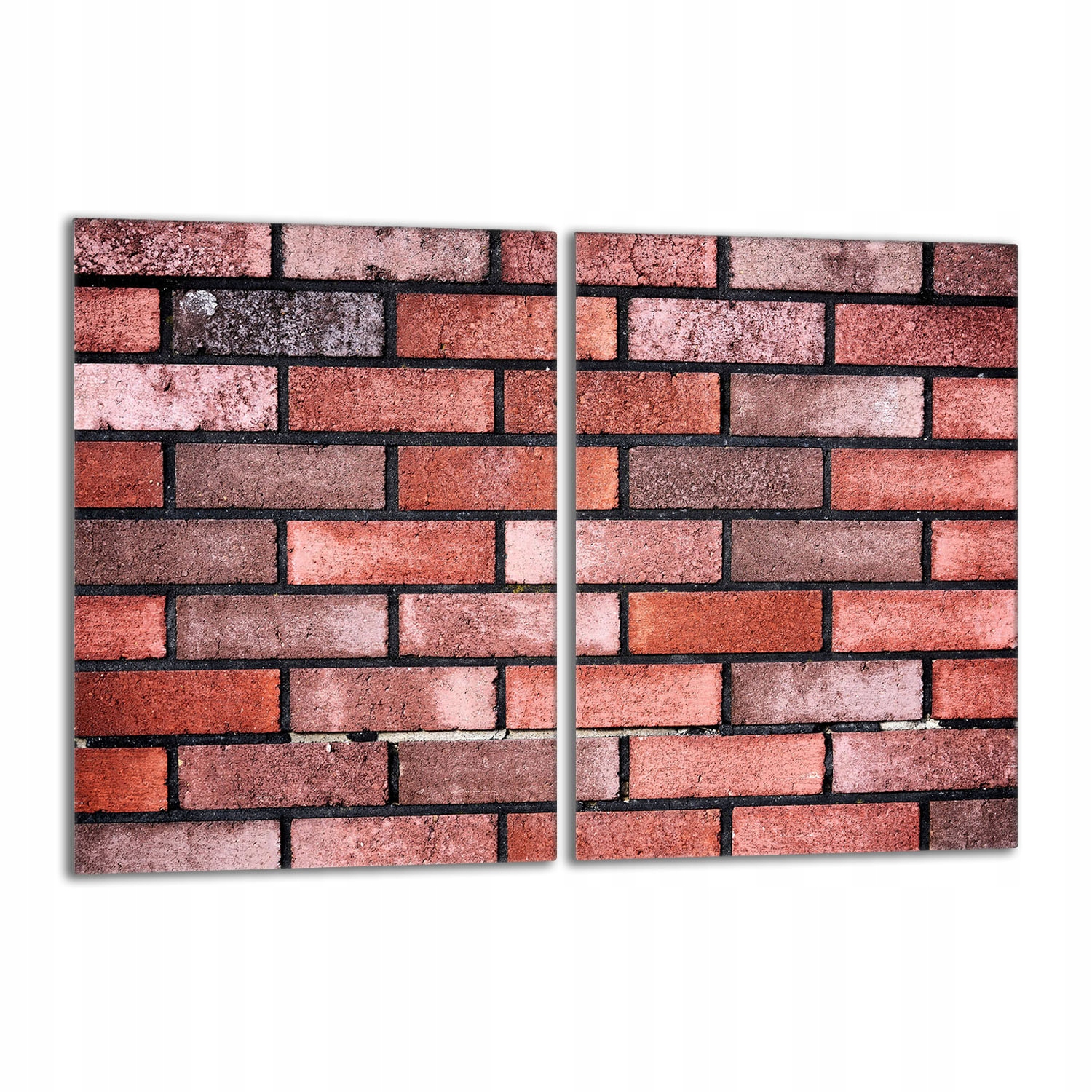 Skleněná ochranná deska na sporák 2x40x52 Cihla do kuchyně