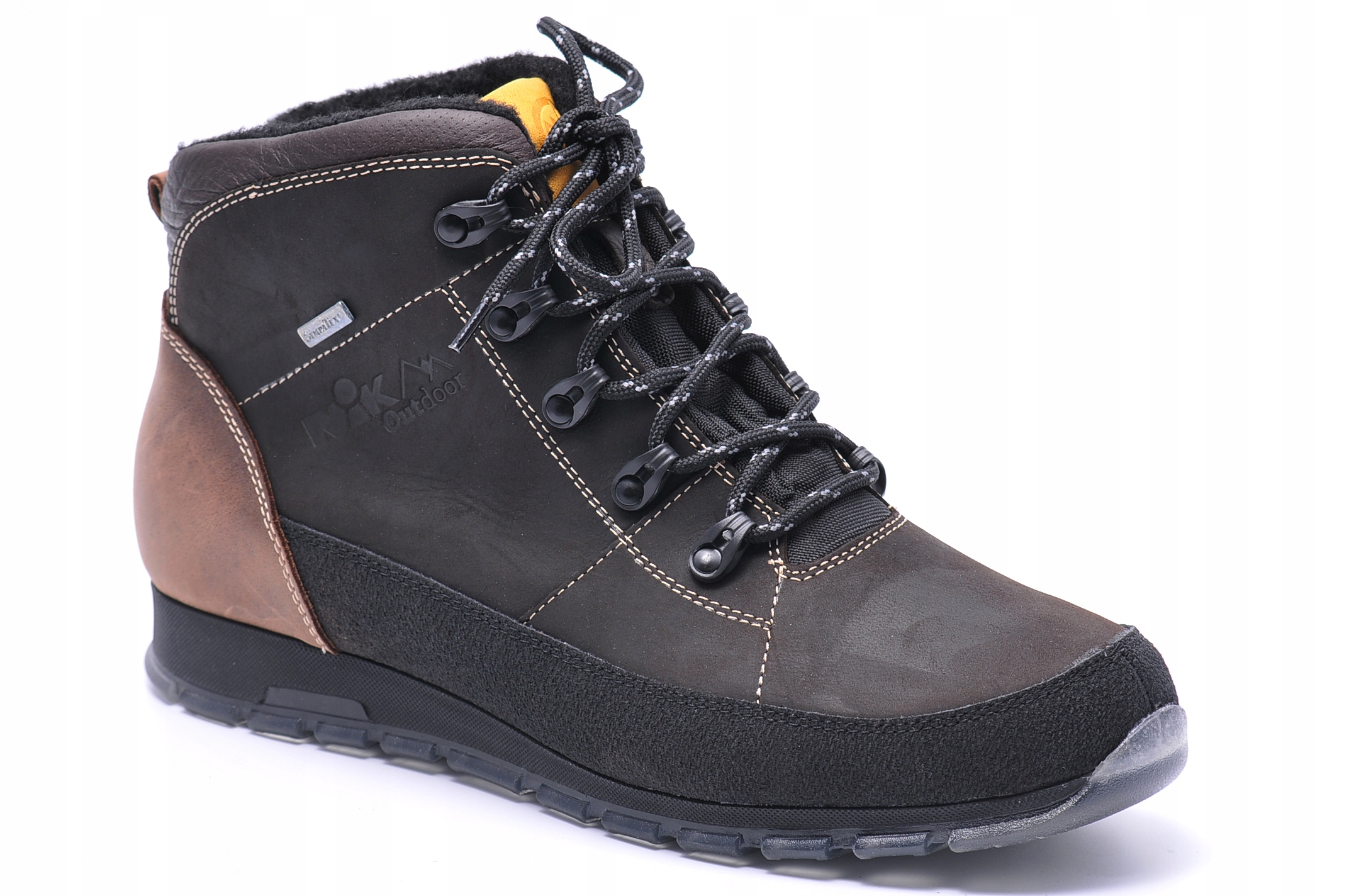 Trekingové Kotníkové Boty Nik 0644 Hnědé Velikost 42
