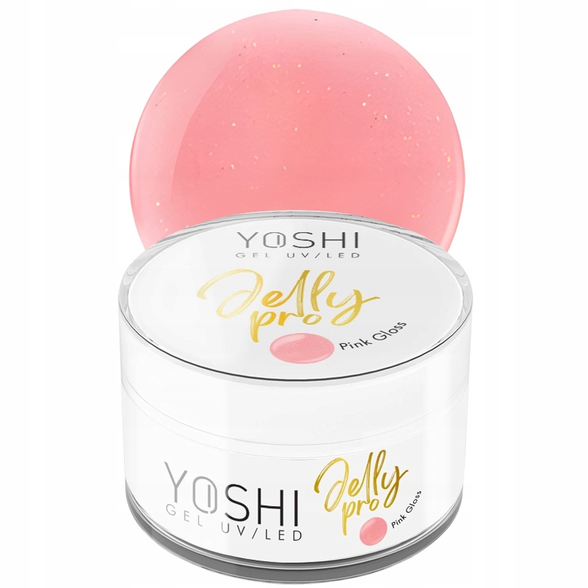 Yoshi Stavební Gel Želé Jelly Pro Gel Uv/led 50 ml Pink Gloss
