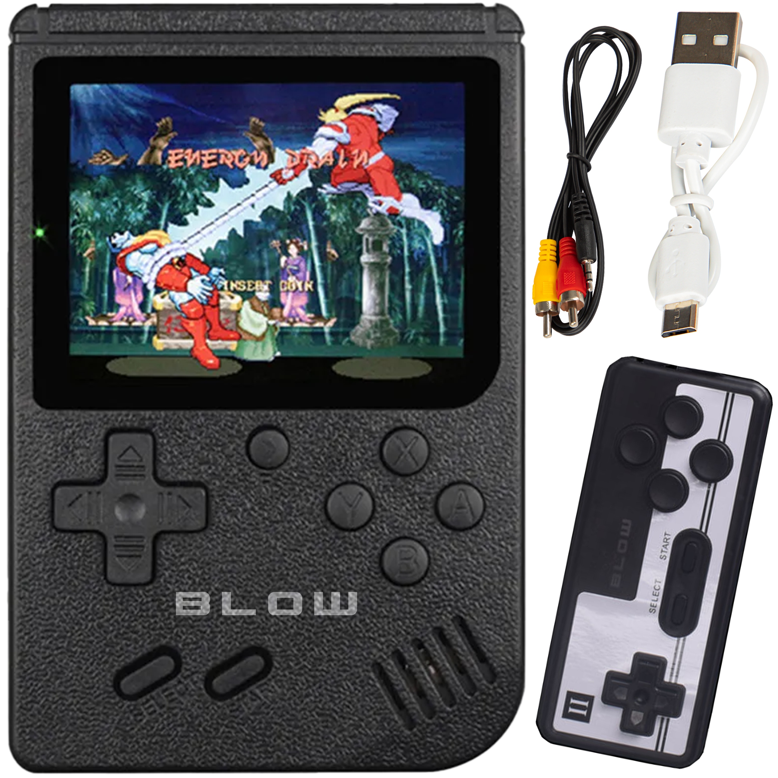 Mini Konsola Do Gier Retro Gameboy Gra Przenośna Tv Av 400 Gier Na 2 Osoby