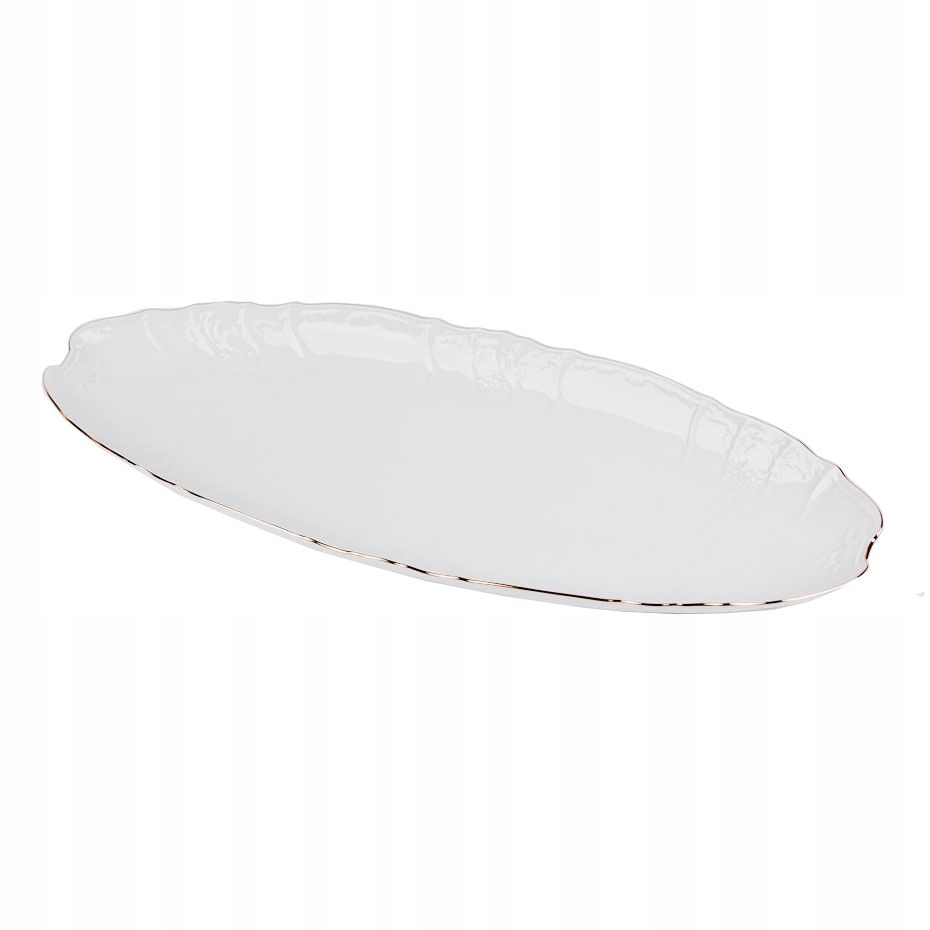 Bernadotte Ivory Gold Miska Na Ryby 65 CM