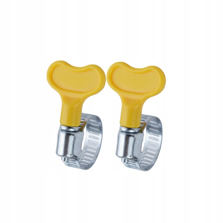 ZESTAW OPASEK ZACISKOWYCH OBEJM CYBANTÓW Z MOTYLKIEM 26 SZTUK M12-M25 5xTYP Rodzaj opaska ślimakowa