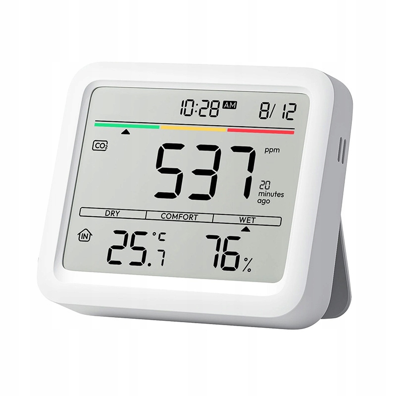 Switchbot Inteligentný Teplomer Vlhkomer Vnútorný Zvukový Alarm LCD