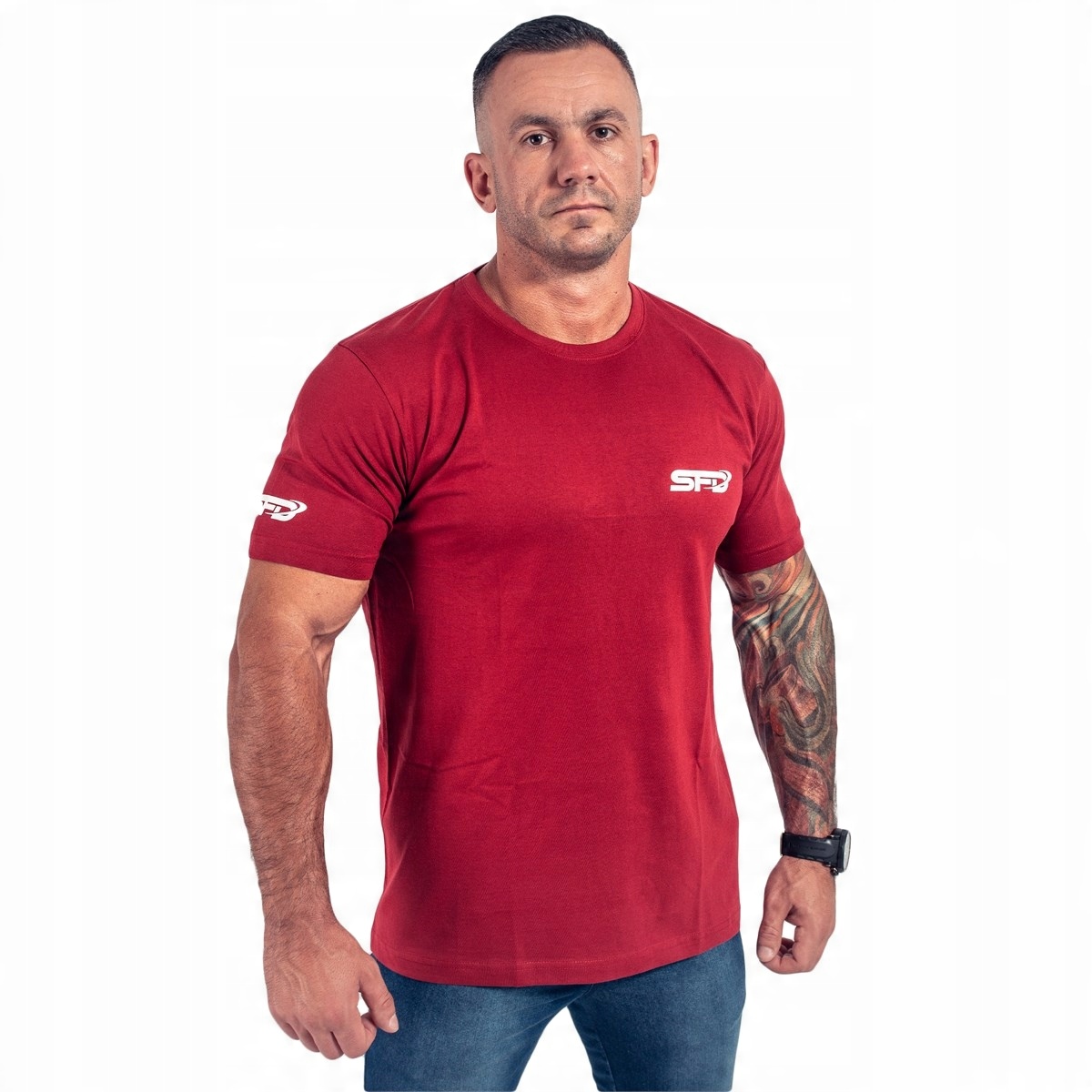 

Sfd T-shirt Koszulka Athletic Bordowy Rozmiar M