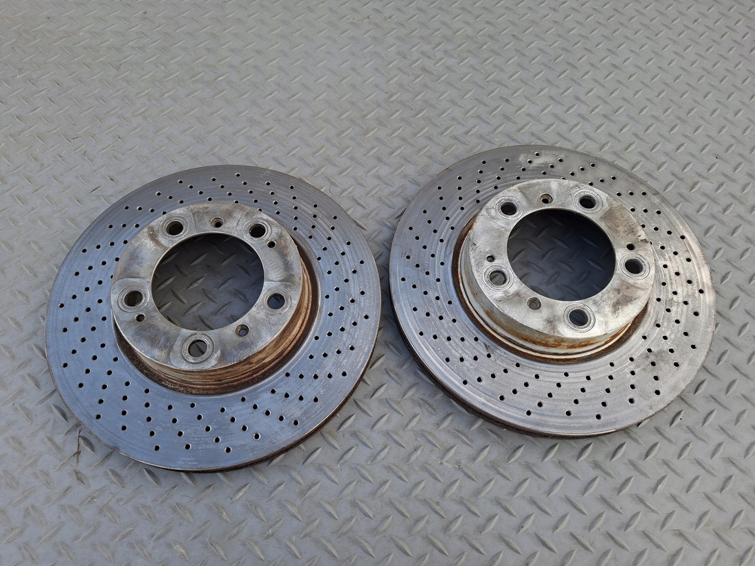 disc discs front front KOMPLET 318MM PORSCHE BOXSTER CAYMAN S 987 3.4