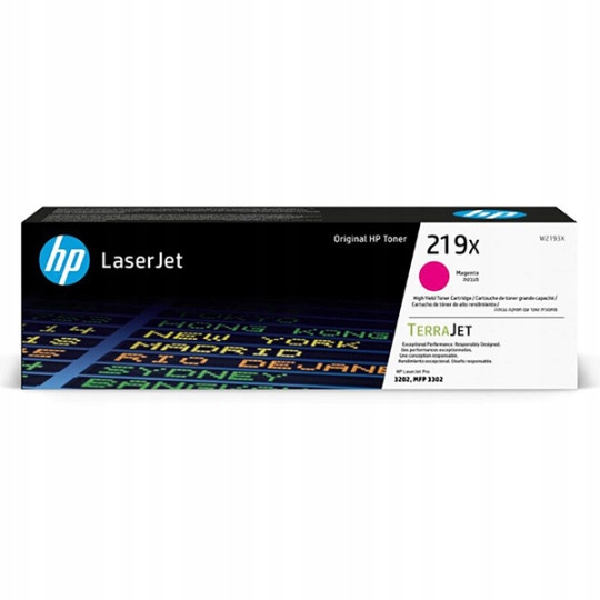 Toner Hp 1 W2193X červený (magenta)