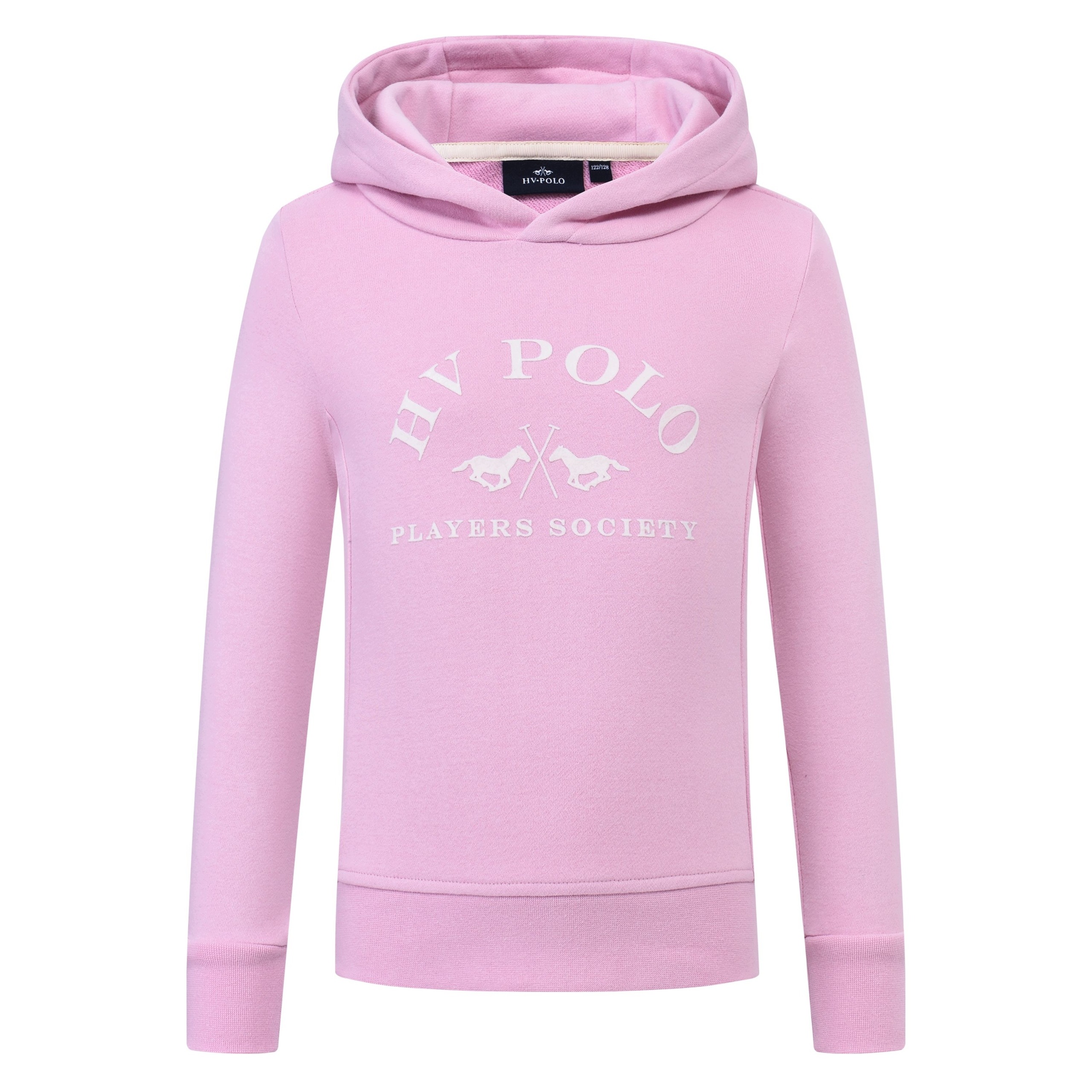 Bluza jeździecka Hv Polo HVPJewel młodzieżowa z kapturem różowa 164