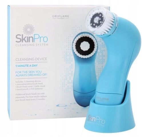 Přístroj na čištění pleti Skin Pro Oriflame bonus – dva kartáčky