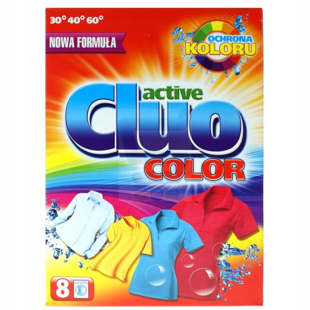

Cluo Color proszek do prania kolorowego 600g