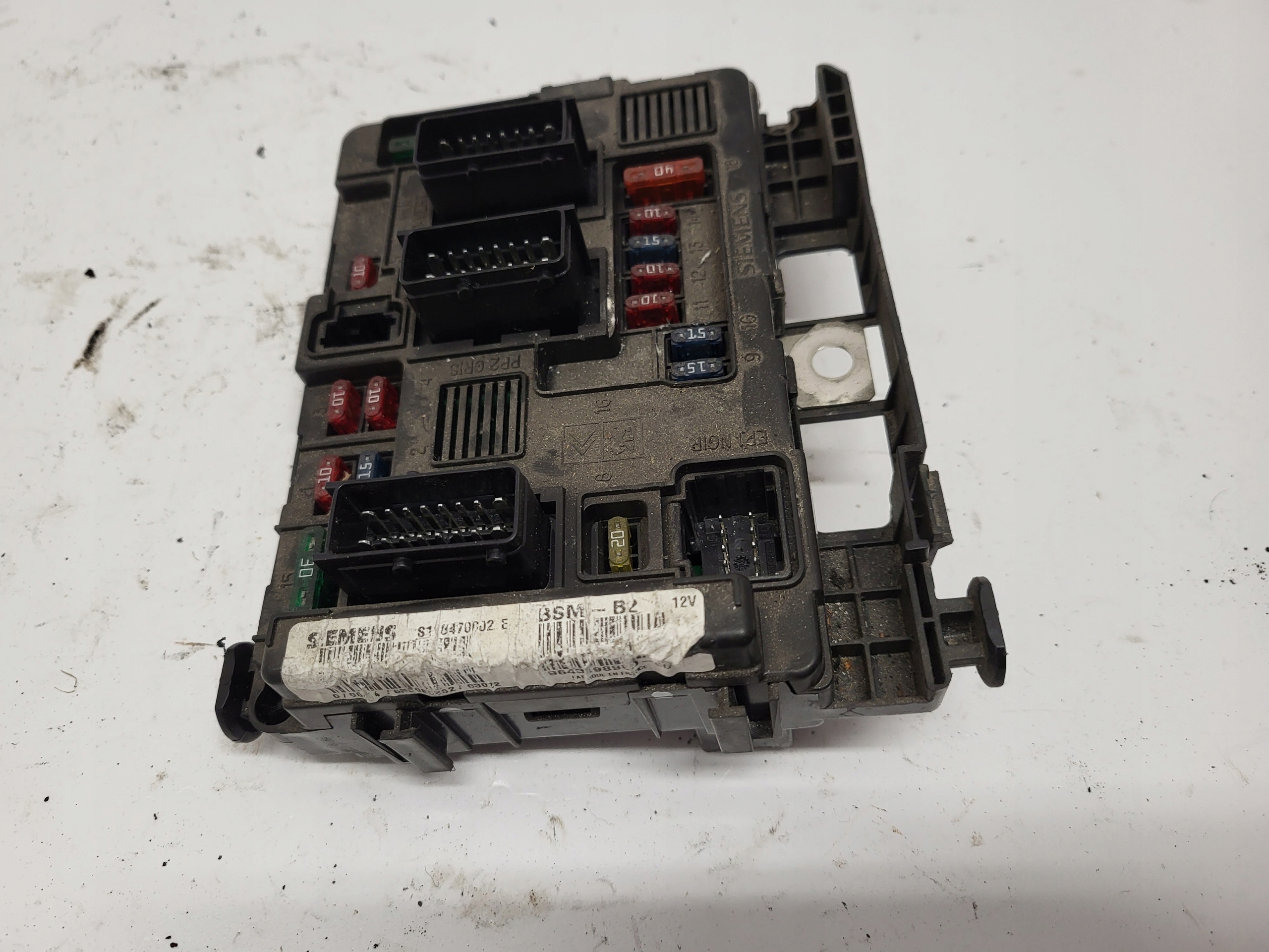 9643498980 - Модуль коробки BSM B2 Peugeot 206 + Citroen C2 C3