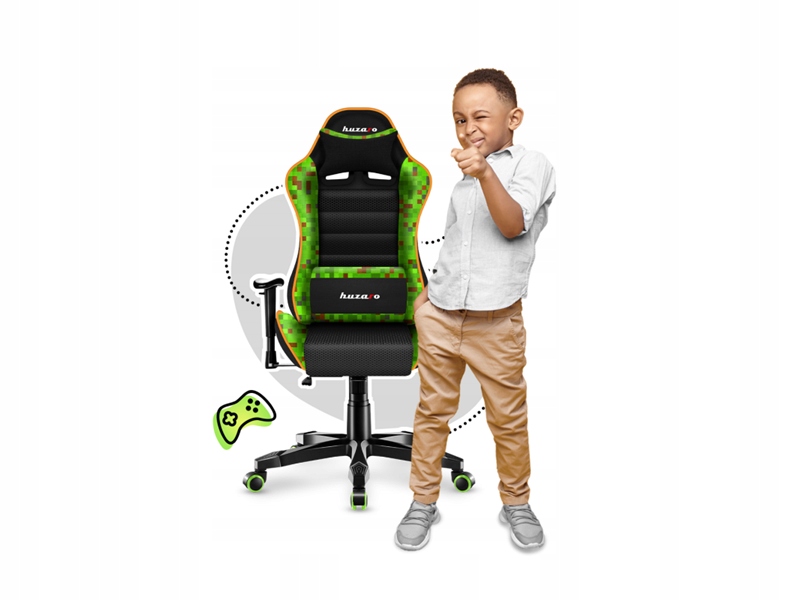 Křeslo herní Huzaro Ranger 6.0 Pixel Mesh dětské