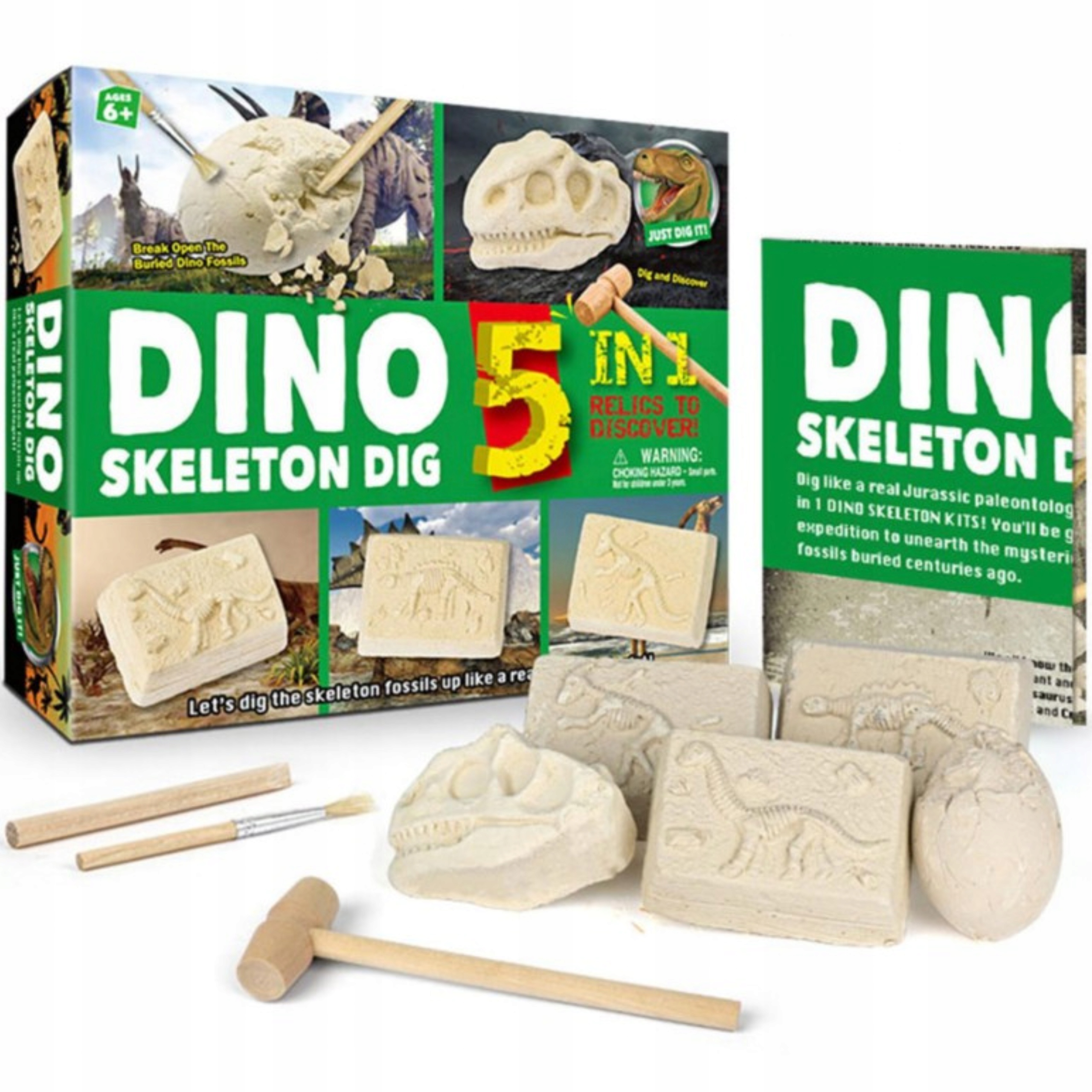 

Wykopalisko Dinozaurów Zestaw Dino 5w1 Archeolog