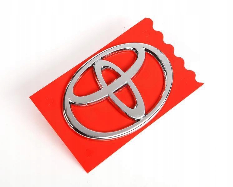 Toyota Corolla Chrómovaný emblém logo zadný Toyota 75431-02030 Oe