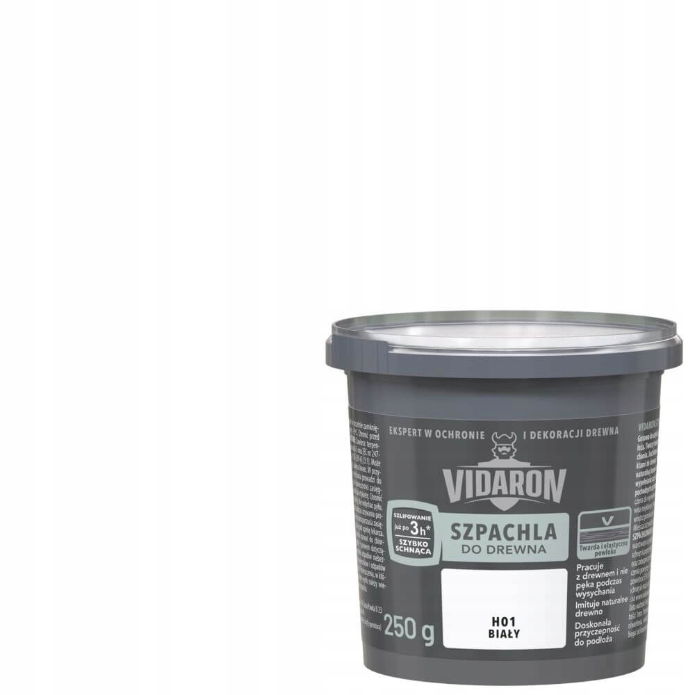 

Szpachla Do Drewna H01 Biały 250g Vidaron