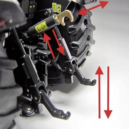 Model kolekcjonerski traktor Lamborghini Spark 165 Materiał guma metal plastik