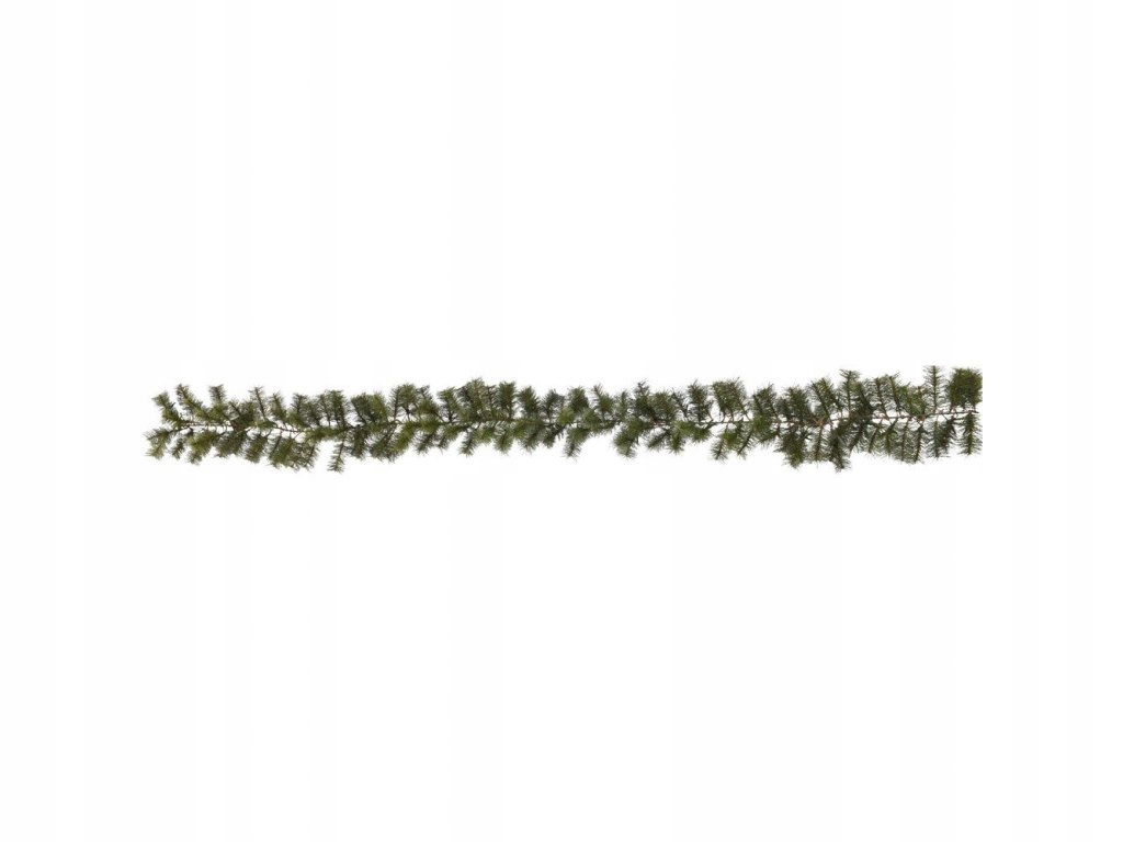 Vánoční věnec na okno, schodiště, zelená, 270 cm