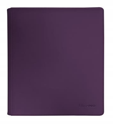 Album na karty Ultra Pro: Midnight Plum VIVID 12-Pocket Zippered PRO-Binder