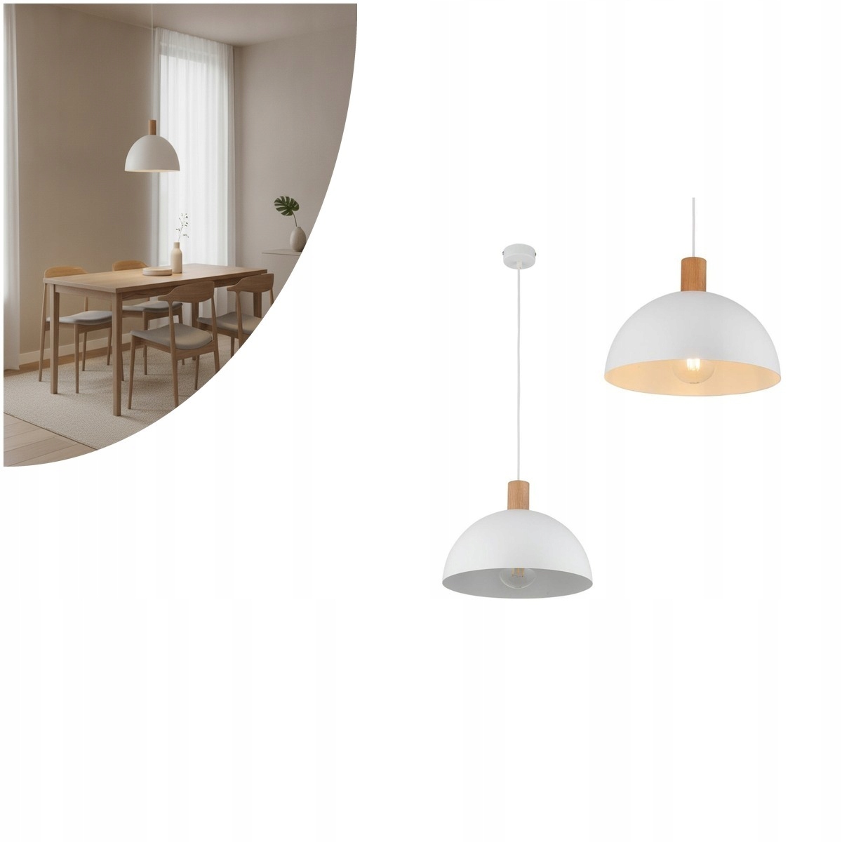 Závesná lampa Oslo White Tk Lighting