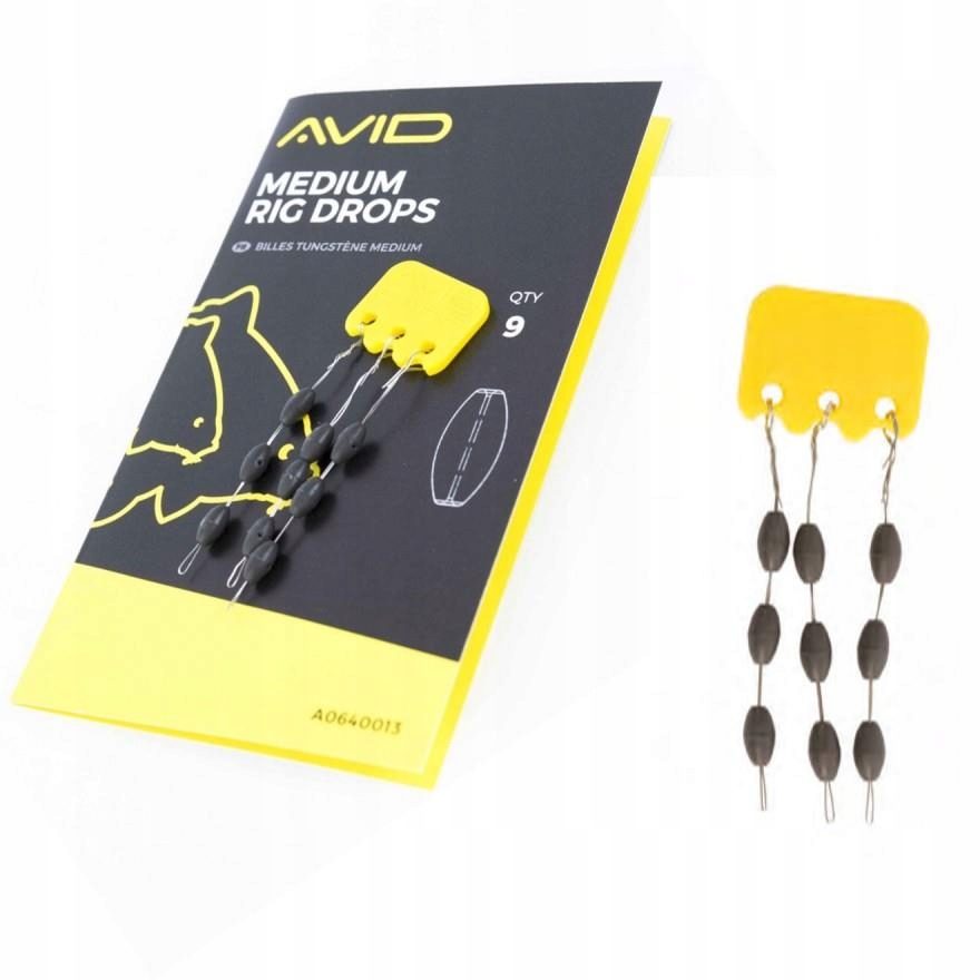 Avid Carp Rig Drops Medium Sinkres dociązenia do
