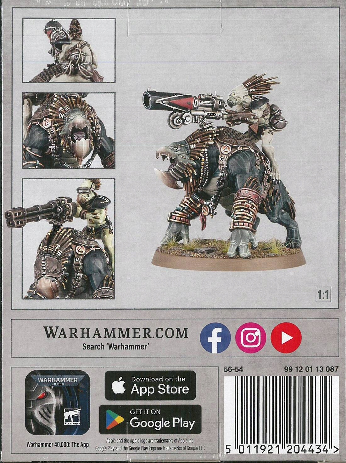 Tau T'au Empire Krootox Rider Stan opakowania oryginalne