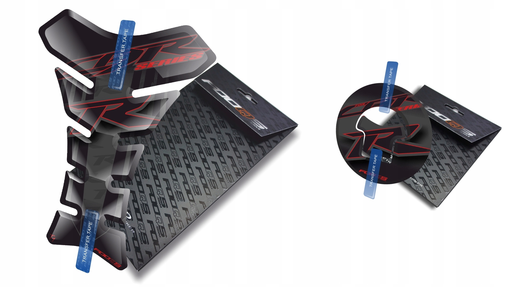 Tank-pad Cap-pad od společnosti Fooqs pro Honda Cbr 125 250 Černý