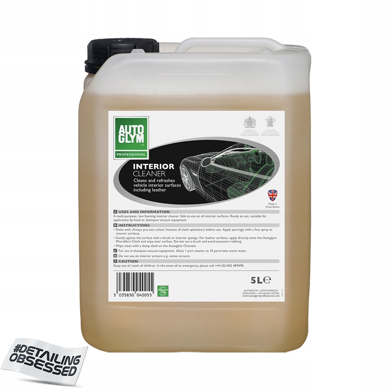 Autoglym Interior Cleaner 5L внутренняя очистка