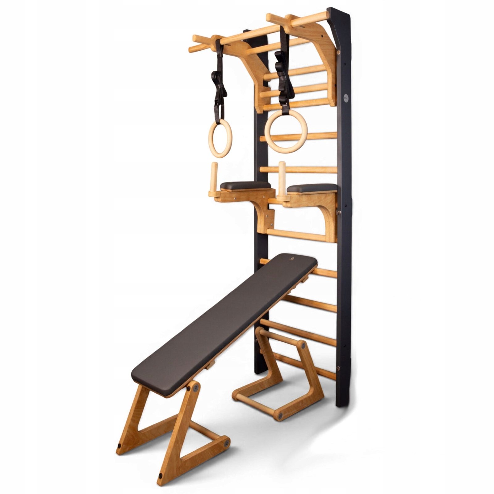 Set Gymnastický žebřík Premium Onmax Nord 230 cm Luxo Station Grafit